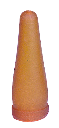 Lämmersauger, gelb/braun, für Bierflasche