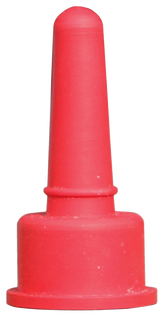 Lämmersauger rot, passend für Bierflasche, robust