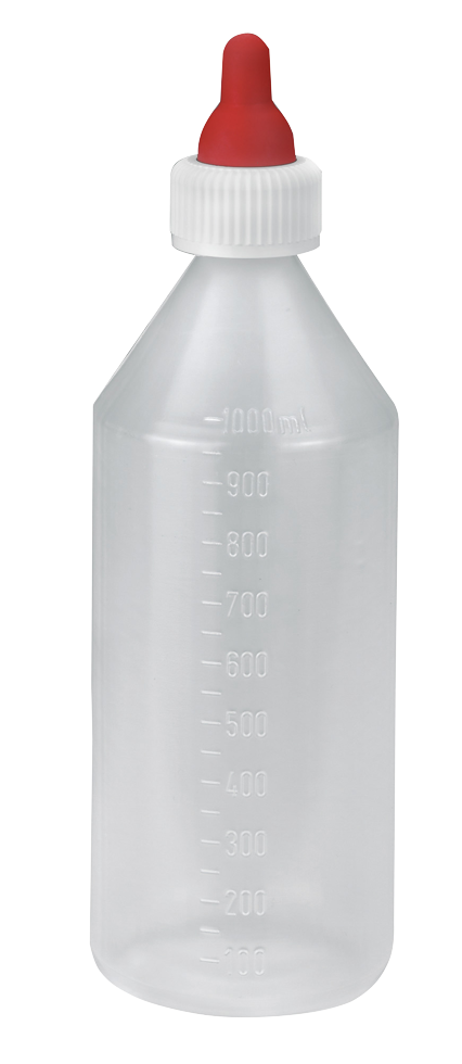 Nuckelflasche für Lämmer und Fohlen, 1000 ml