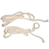 Geburtsstrick Lamm, Nylon, flache Litze, 75 cm, Ø 1 cm, 2 Stk