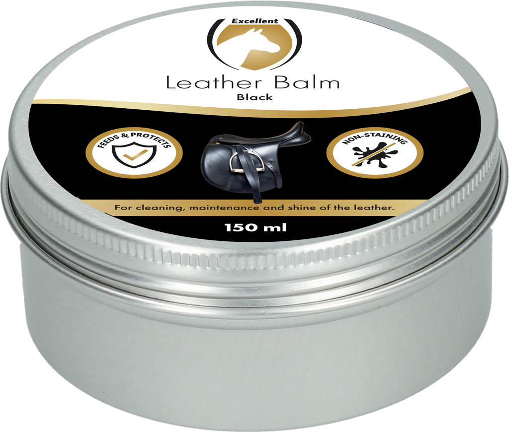 Excellent Leder- & Sattel-Balm, schwarz, 150 ml