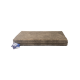 Let's Sleep Hundematratze orthopädisch, Mellow Mattress, L, 100 x 75 x 10 cm, Taupe
