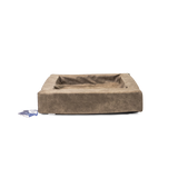 Let's Sleep Hundekorb, Comfy Cushion, M, 60 x 50 x 12 cm, Taupe