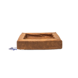 Let's Sleep Hundekorb, Comfy Cushion, 60 x 50 x 12 cm, Cognac