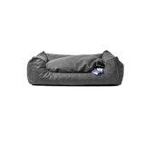 Let's Sleep Hundekorb mit Kissen, XL, 117 x 82 cm, Anthrazit
