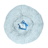 Let's Sleep Hundebett Donut, hellgrau, Ø 50 cm, M