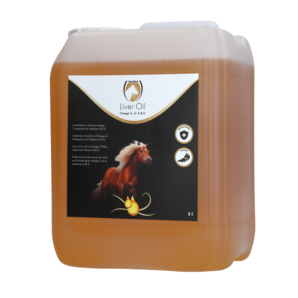 Excellent Lebertran für Pferde, 5 l