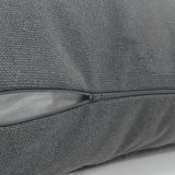 Madison Manchester Lounge-Kissen, grau, S, 80 x 65 x 15 cm