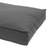 Madison Manchester Lounge-Kissen, grau, S, 80 x 65 x 15 cm