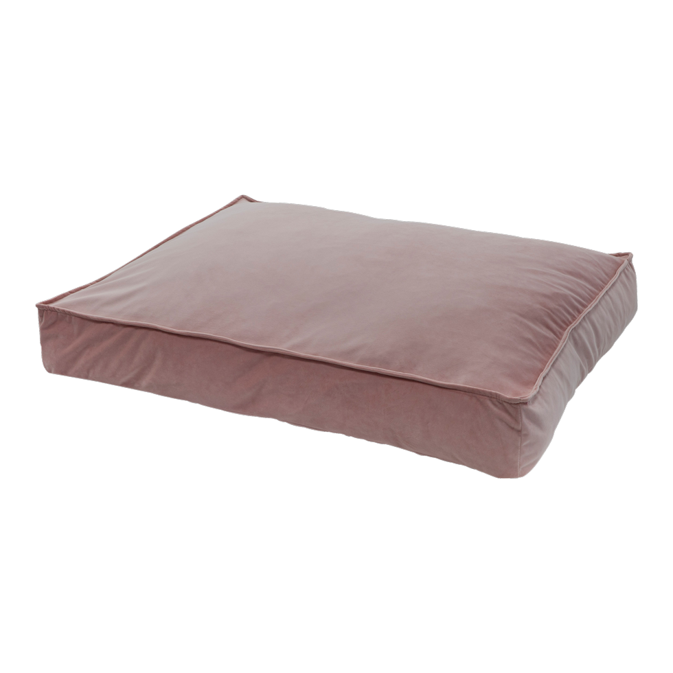 Madison Loungekissen Velours, 120 x 90 x 15 cm, rosa