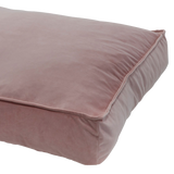 Madison Loungekissen Velours, 100 x 70 x 15 cm, rosa