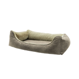 Madison orthopädisches Hundekissen, Memory-Schaum, Velours, taupe, 45 x 55 x 12 cm