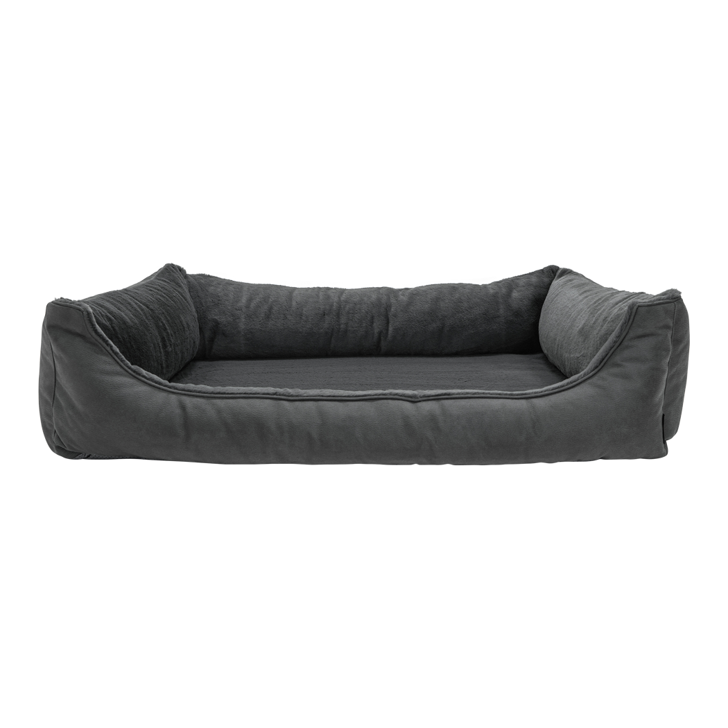 Madison Hundesofa, orthopädisch, Memory Foam, grau, Größe S