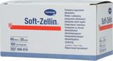 Hartmann Soft-Zellin Alkoholtupfer, Zitzenreinigung, 100 Stk