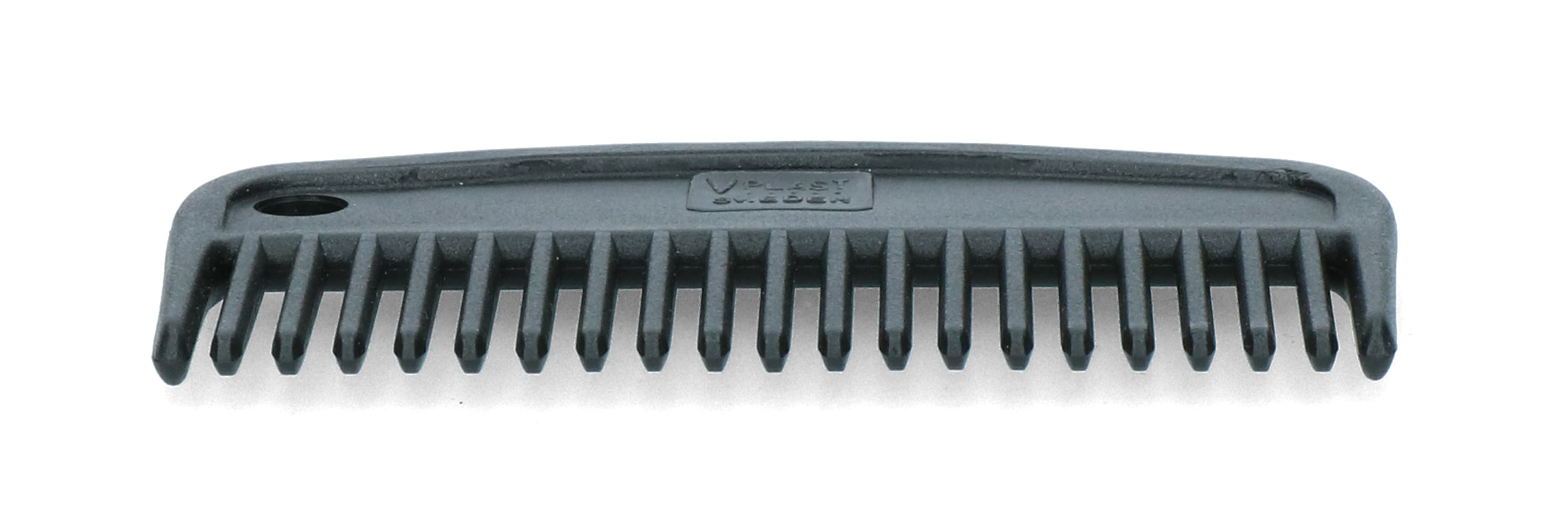 Mähnenkamm, Vplast, Kunststoff, 10 cm, schwarz