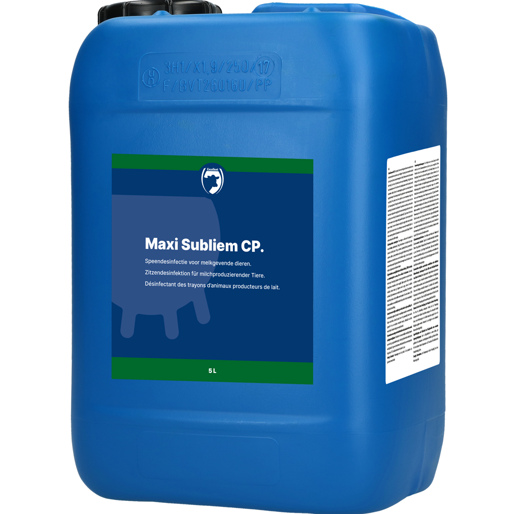 Excellent Zitzendesinfektion Maxi Subliem CP, Jod, Konzentrat, 5 l