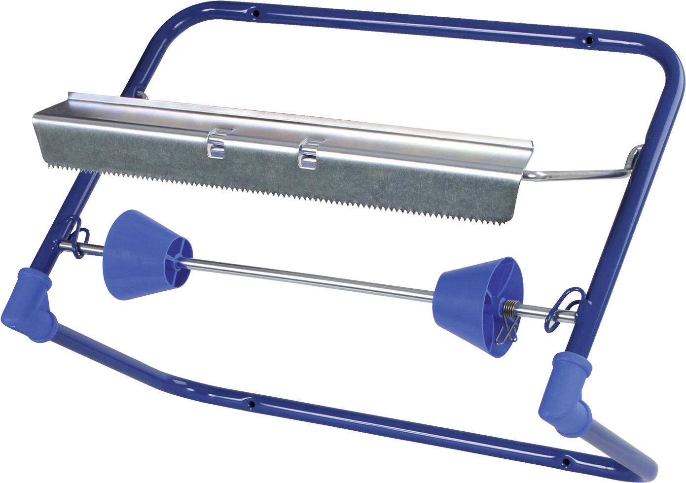Euterpapier Wandrollenhalter, Metall, für Rollen bis 40 cm Breite, zur Wandmontage