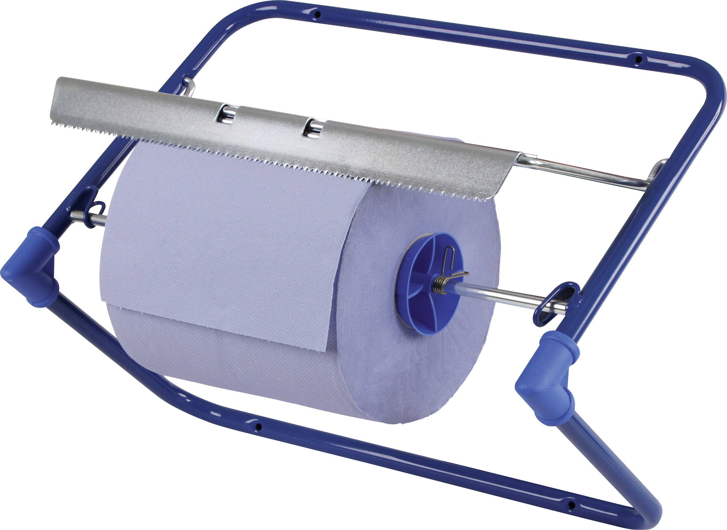 Euterpapier Wandrollenhalter, Metall, für Rollen bis 40 cm Breite, zur Wandmontage