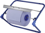 Euterpapier Wandrollenhalter, Metall, für Rollen bis 40 cm Breite, zur Wandmontage