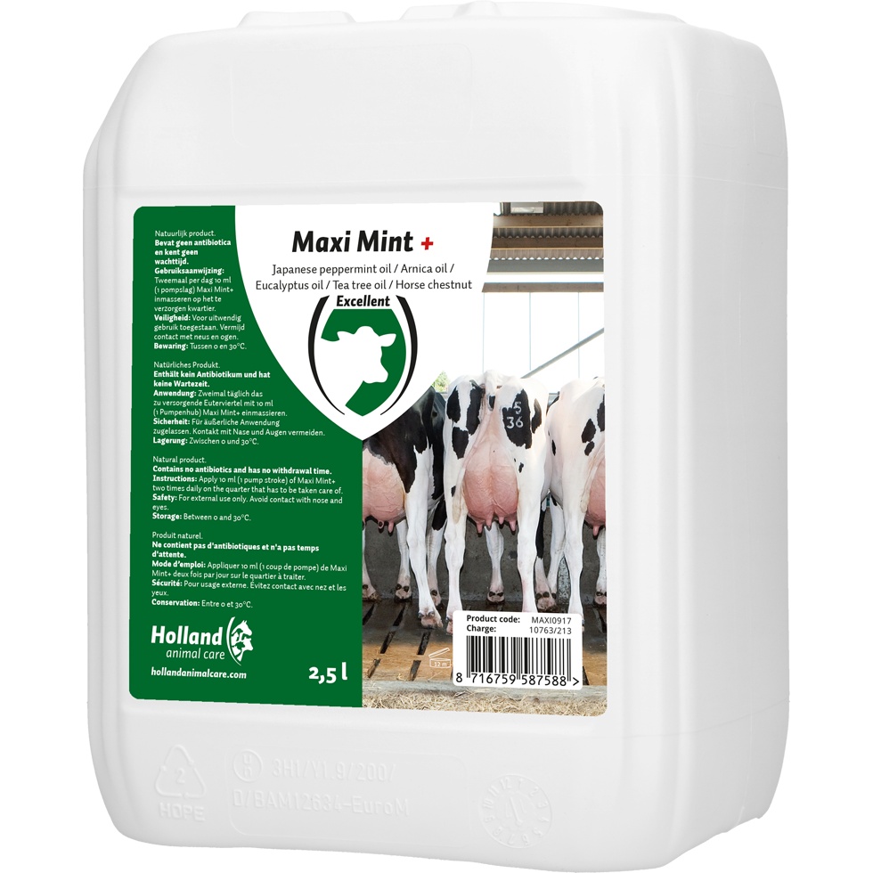 Excellent Maxi Mint+, Eutergel, 2,5 l