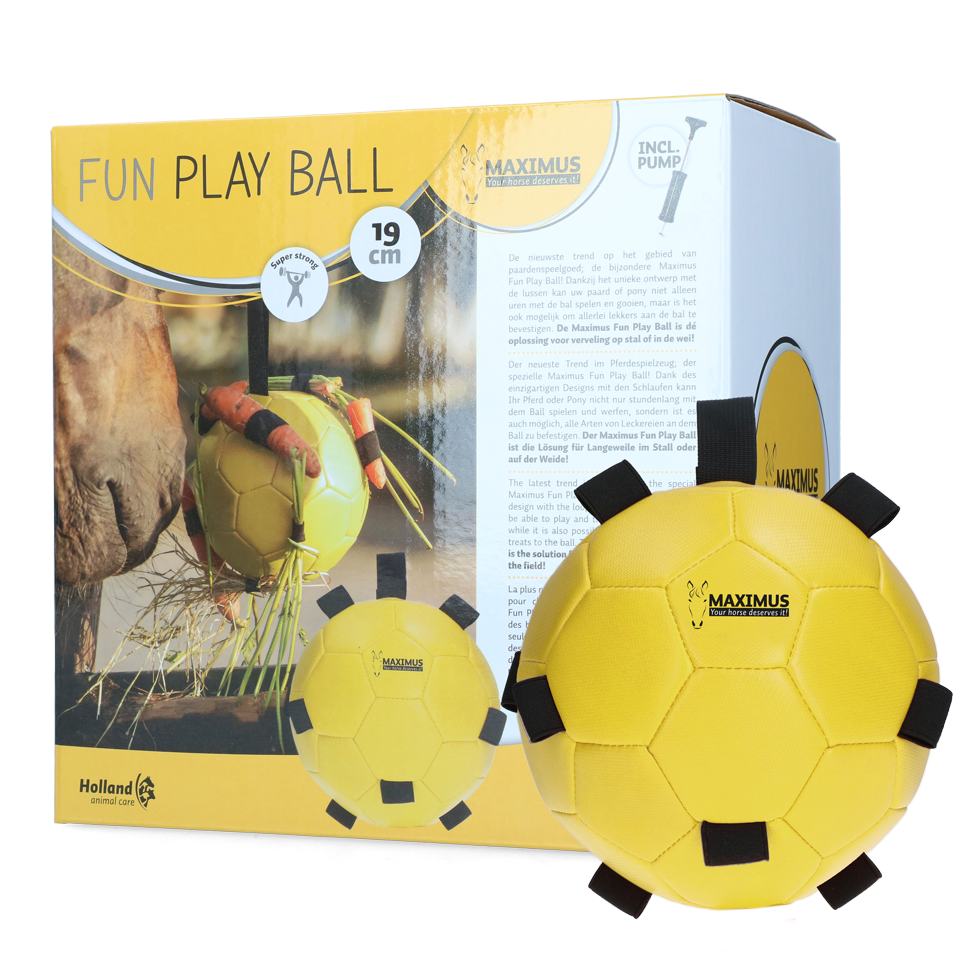 Excellent Horse Spielball, Gelb, Ø 19 cm
