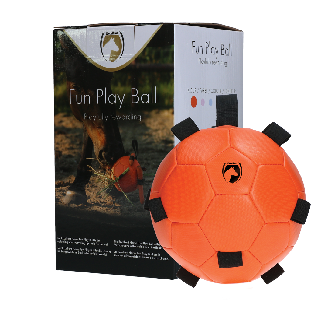 Excellent Horse Spielball, orange, Ø 19 cm