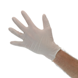 Latexhandschuh, gepudert, Größe M (7-8), 100 Stk