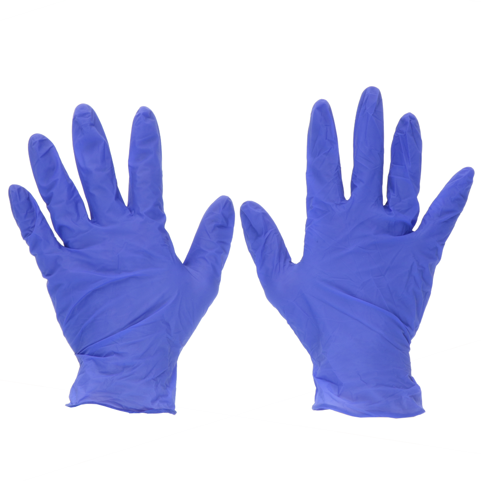 Melkerhandschuh Nitril, latexfrei, L (8-9), XL, 250 mm, 100 Stk