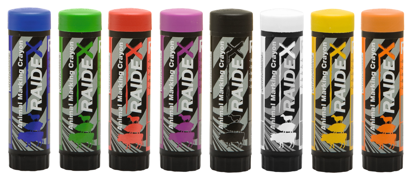 Raidex Viehzeichenstift, schwarz