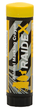Raidex Viehzeichenstift, Gelb