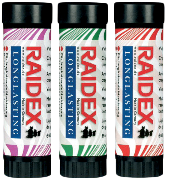RAIDEX Viehzeichenstift drehbar, lang wirksam, violett