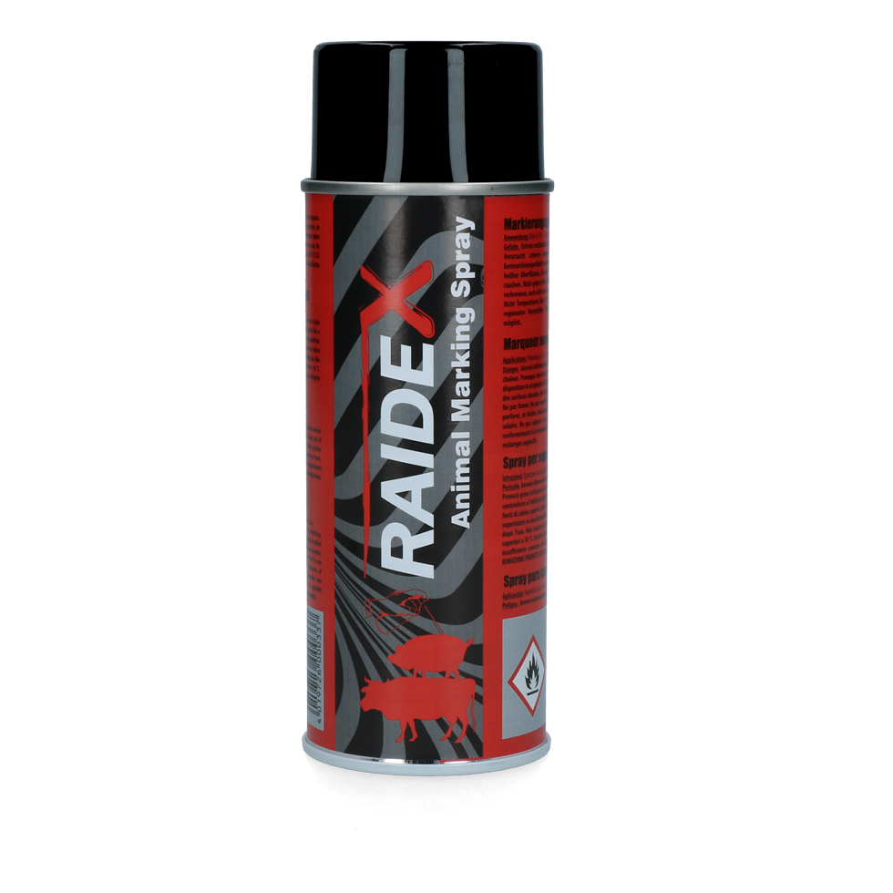 Raidex Viehzeichenspray, Rot, 400 ml