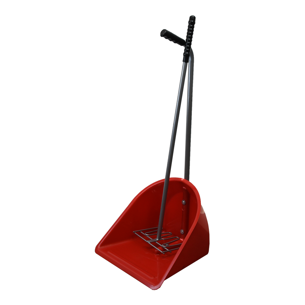 Mistboy Set, Schaufel 78 cm, Forke 85 cm, rot