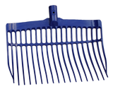 Dunggabel ohne Stiel, Polycarbonat, 41 x 36 x 11 cm, blau