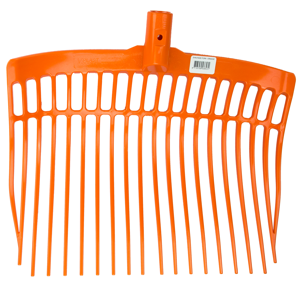 Dunggabel ohne Stiel, Polycarbonat 41 x 36 x 11 cm