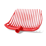 Dunggabel ohne Stiel, Medium, Polykarbonat, 32 x 32 x 10,5 cm, rot