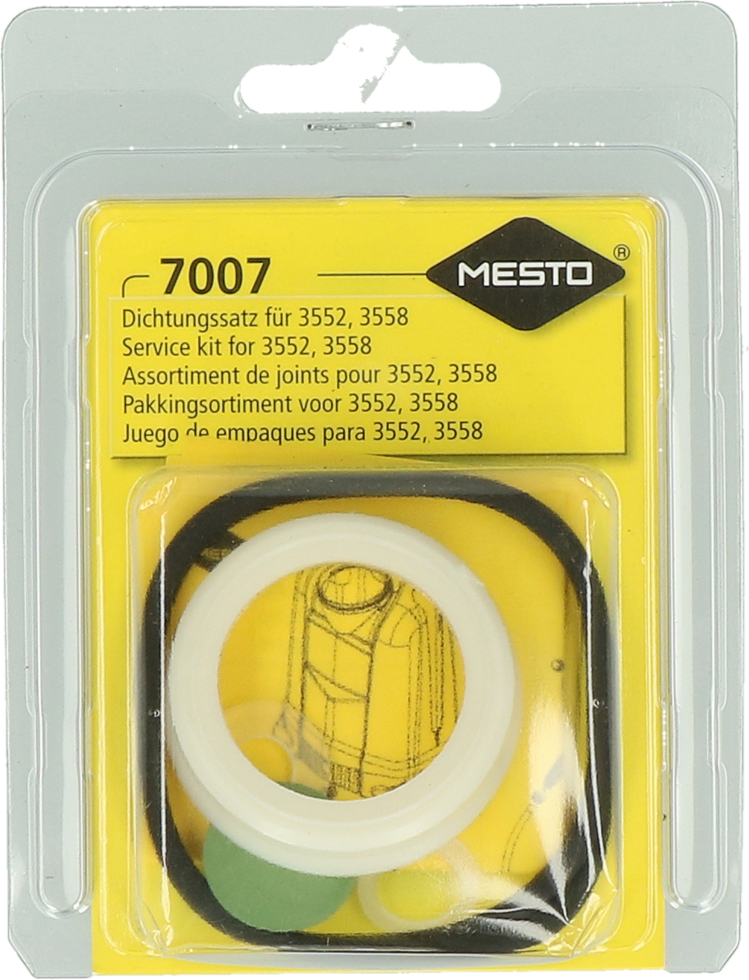 Mesto Dichtungsset, für RS125 Rückenspritze 12 l, passend für Modell 3552