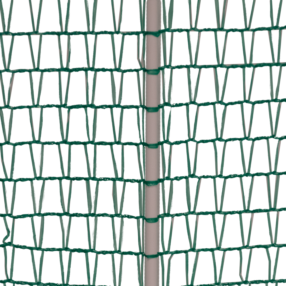 Trennnetz für kleine Tiere, 20 m, Höhe 80 cm, Maschenweite 2,5–3 cm, 12 Pfosten, UV-beständiges Polyethylen