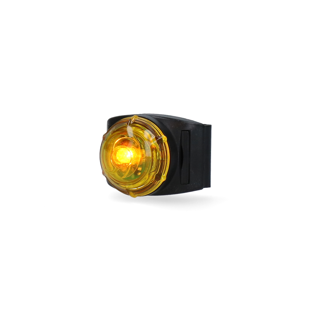 Sicherheitslicht für Hunde, gelb