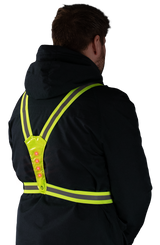 Nightwalk Sicherheitsweste, LED, gelb, One Size