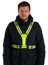 Nightwalk Sicherheitsweste, LED, gelb, One Size