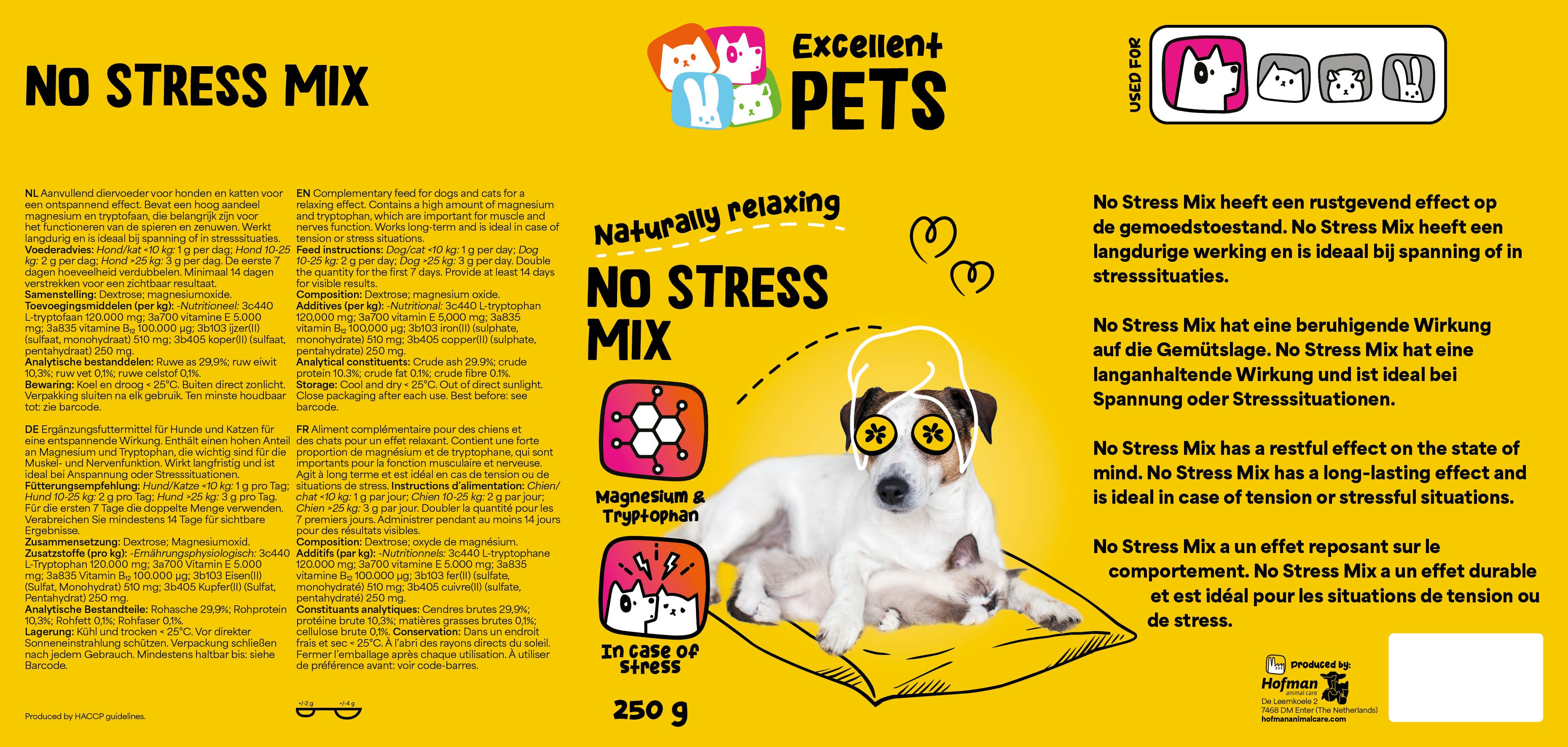 Excellent Pets No Stress Mix, 250 g