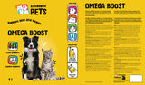 Excellent Pets Omega Boost Ergänzungsfuttermittel zur Fell- und Hautpflege