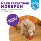 Outward Hound Hundespielzeug Orbee-Tuff Snoop, S, Rot, Ø 9,5 cm