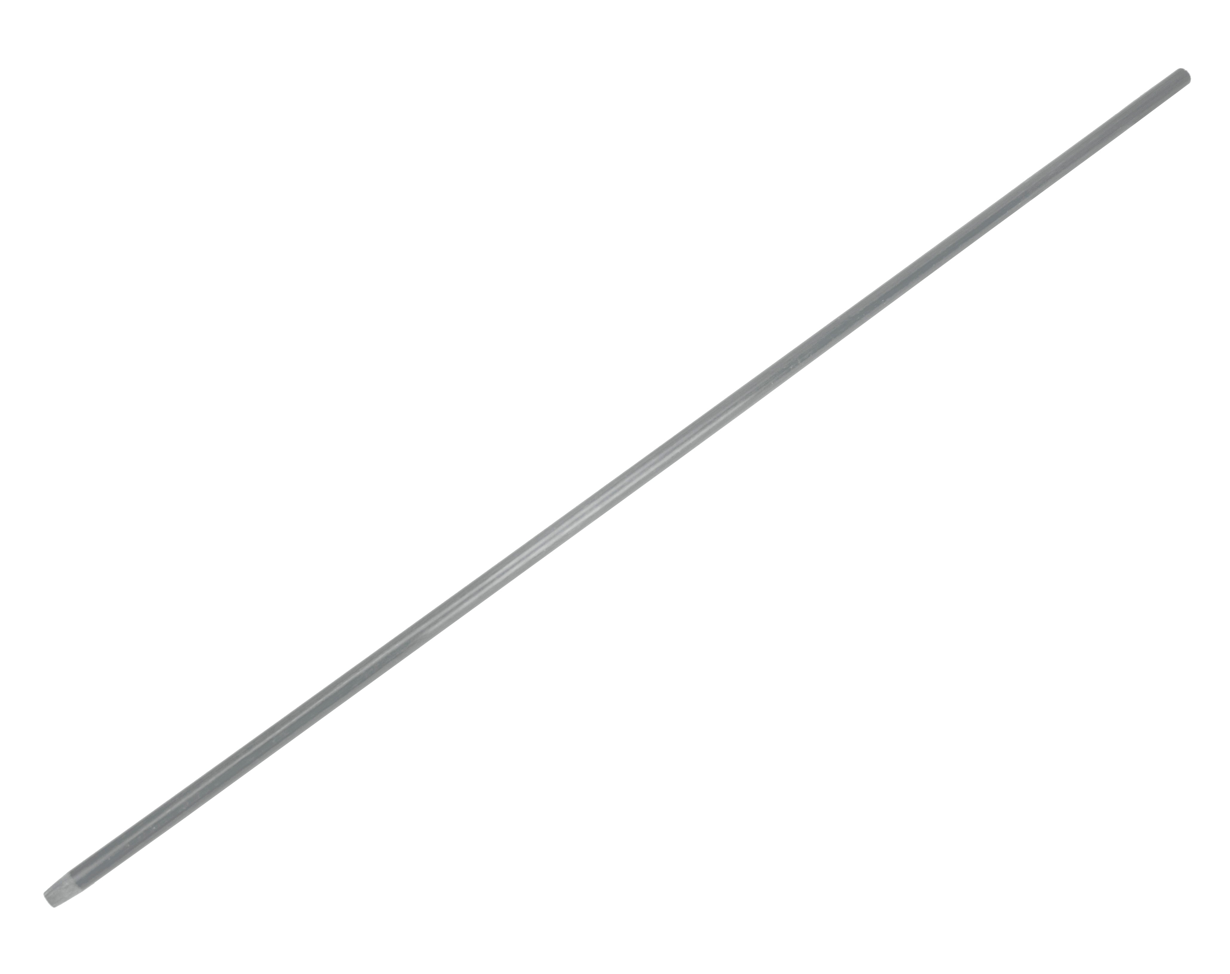 Pfahl Glasfiber, 120 cm, Ø 12 mm, grau