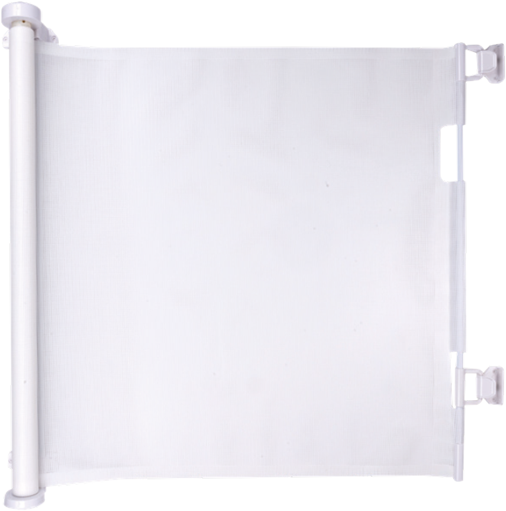 Pawise Hundezaun, transparent, aufrollbar, 86 cm hoch, 160 cm breit