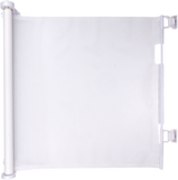 Pawise Hundezaun, transparent, aufrollbar, 86 cm hoch, 160 cm breit