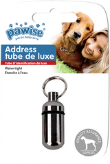 Pawise Adressanhänger, wasserdicht, 36 mm, für Hund und Katze