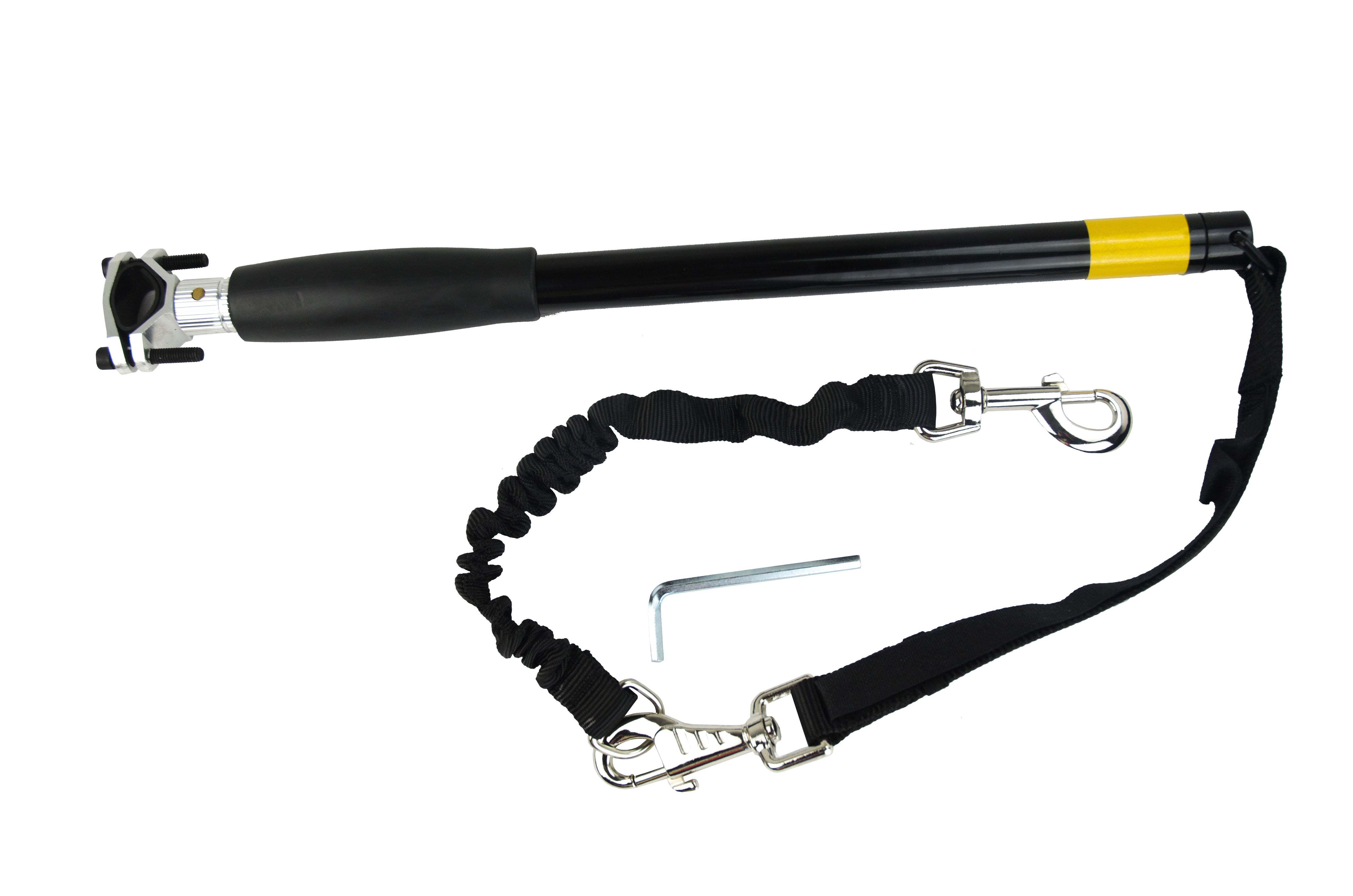 Pawise Fahrrad Hundeleine, Hands Free, Abstandhalter, reflektierend, stabil, für große Hunde