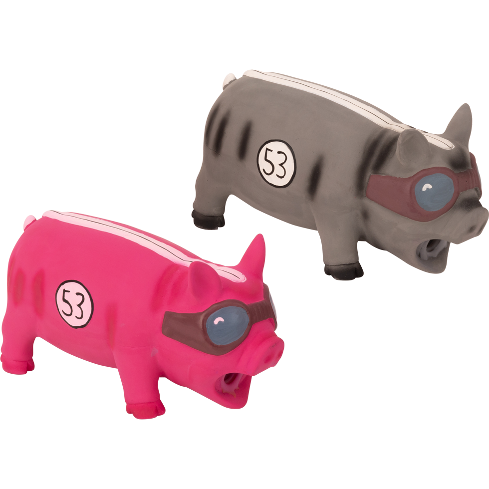 Pawise Hundespielzeug, Latex, grunzendes Geräusch, 20 x 10 cm